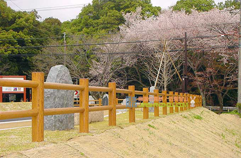 二段仿木栏杆